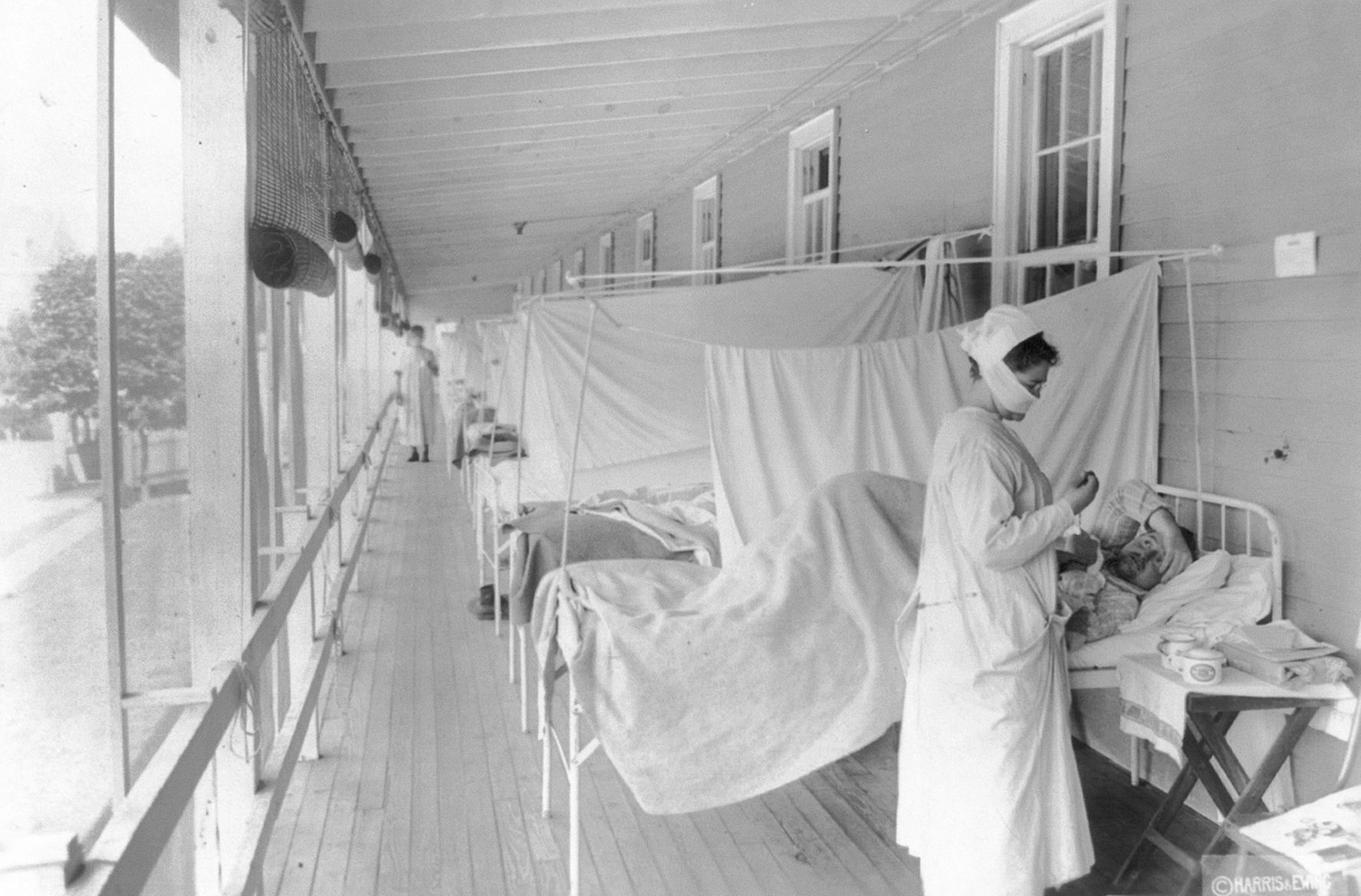 10. Nurses played a major role in the flu pandemic. Who is credited with creating the concept of community nursing at this time and served as chairman of the Committee on Community Nursing of the American Red Cross?